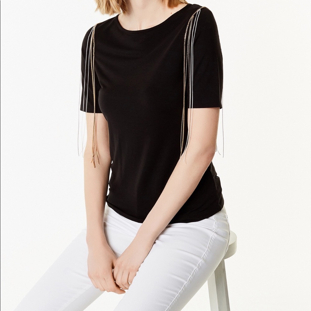 Chain tassel top
